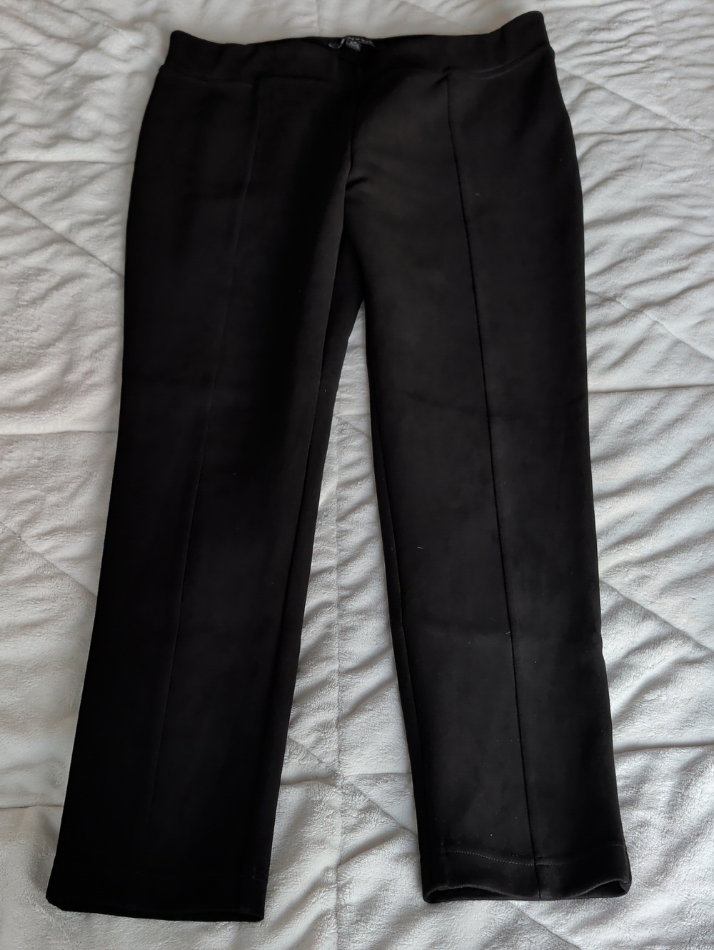 Andrew Marc Black Straight-Leg Women's Pants